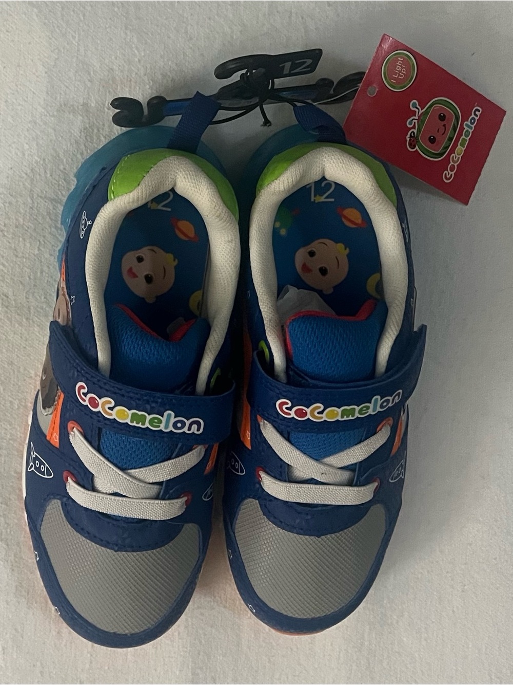 Cocomelon Toddler Boys Light Up Athletic Sneaker